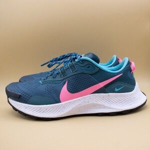 Nike Pegasus Trail 3 Dark Teal Trail Running Shoes DA8698-300 Women's Size 9